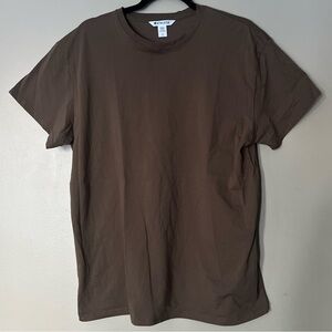 Athleta Women's Brown Short Sleeve Tee